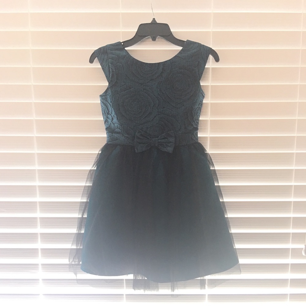 Zunie Green Party Dress